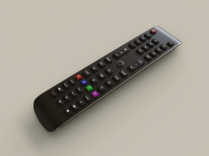 3d smart tv remote Model 3D