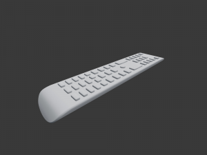 3d smart tv remote Model 3D