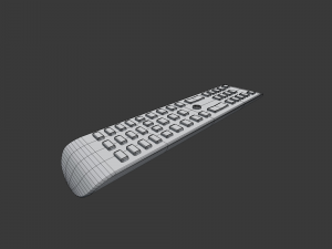 3d smart tv remote Model 3D