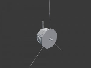star satellite 3D Модель