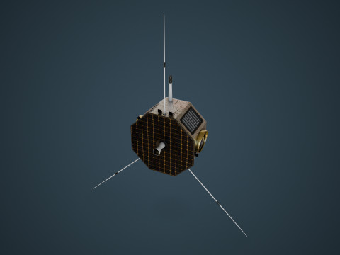 Star Satellite 3D 模型