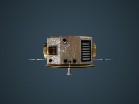 Star Satellite 3D 模型