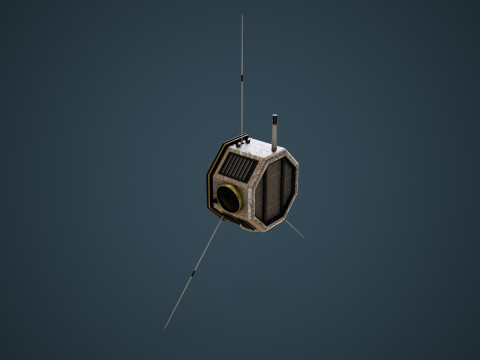 Star Satellite 3D 模型