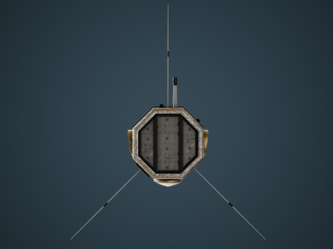Star Satellite 3D 模型