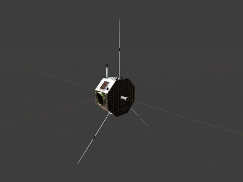Star Satellite 3D 模型