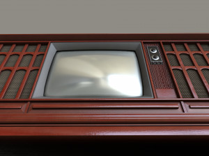 Antique Television Modèle 3D