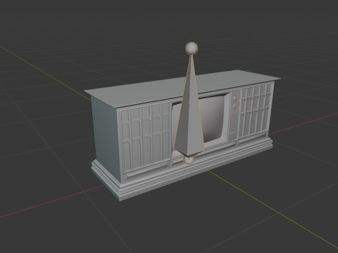 Antique Television 3D 模型