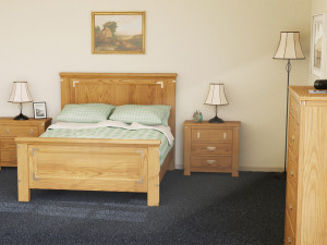 Light Bedroom Set 3D Model