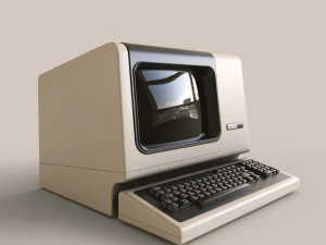 DEC VT100 Video Terminal 3D Model