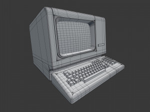 DEC VT-100 Video Terminal 3D Model