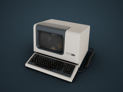 DEC VT100 Video Terminal 3D Model