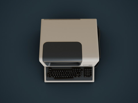 DEC VT100 Video Terminal 3D Model