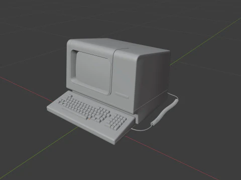 DEC VT100 Video Terminal 3D Model