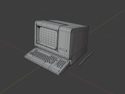 DEC VT100 Video Terminal 3D Model