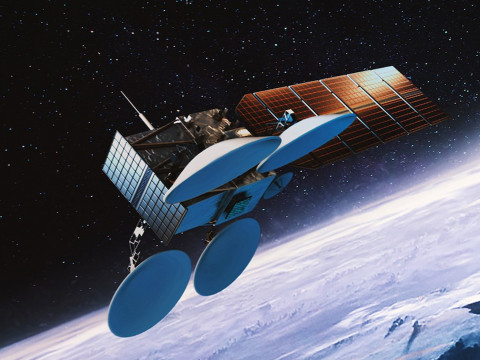 Weather Satellite Modello 3D