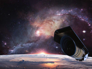 Space Telescope 3D Model
