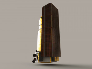 Space Telescope 3D 模型