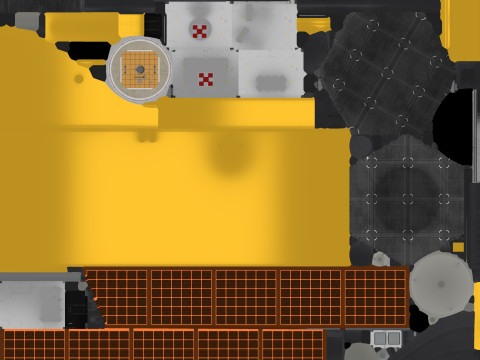 Space Telescope 3D Model