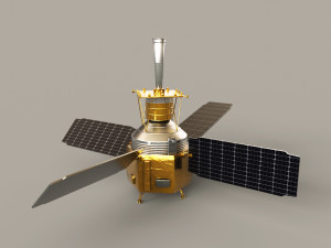 Gravity Probe 3Dモデル
