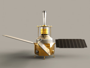 Gravity Probe 3Dモデル
