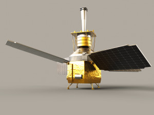 Gravity Probe 3Dモデル