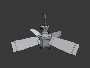 Gravity Probe 3Dモデル