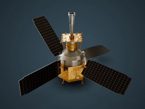 중력 프로브 3D 모델