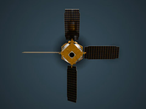 중력 프로브 3D 모델