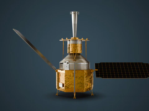 중력 프로브 3D 모델