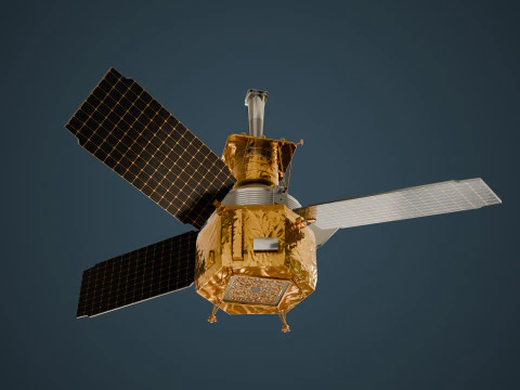 중력 프로브 3D 모델