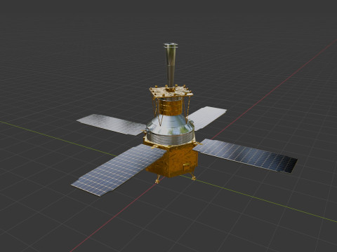 Gravity Probe Model 3D