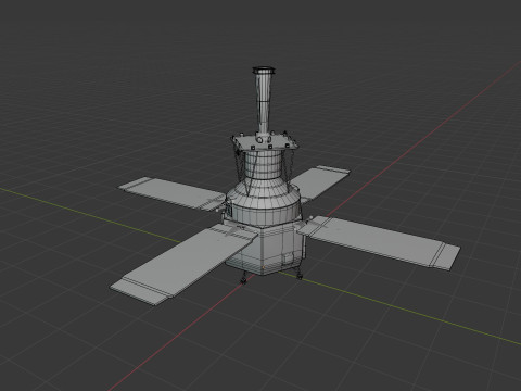 Gravity Probe Model 3D