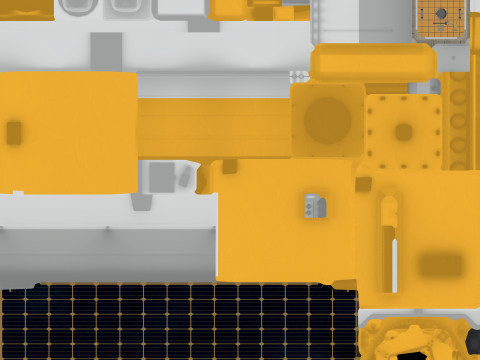 Gravity Probe Model 3D