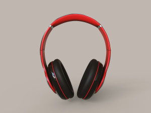 Wireless Headphones Model 3D