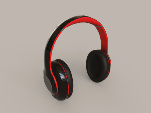 Wireless Headphones Model 3D