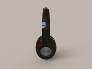 Wireless Headphones Model 3D