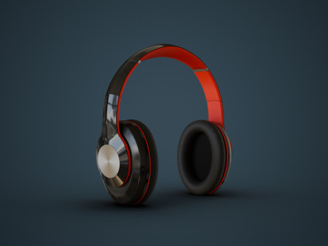 Wireless Headphones Modelo 3D