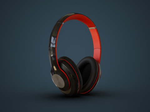 Wireless Headphones Modelo 3D