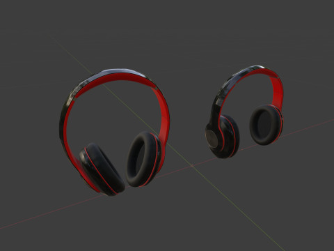 Wireless Headphones Modelo 3D