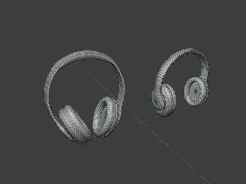 Wireless Headphones Modelo 3D