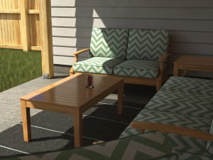 Patio Furniture Modelo 3D