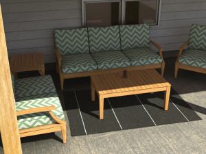Patio Furniture Modelo 3D