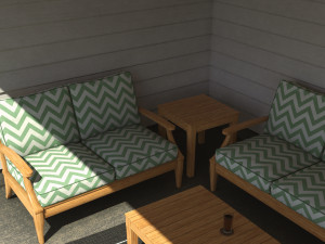 Patio Furniture Modelo 3D
