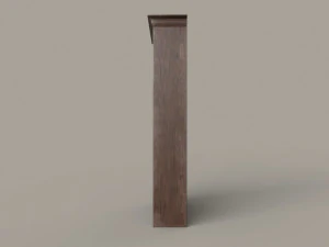 Dusty Old Bookshelf 3D Model