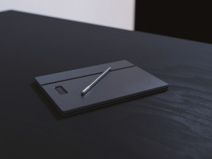 Large Digital Tablet With Keyboard Case and Stylus 3D 模型