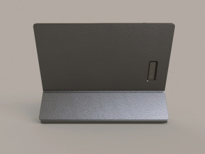 Large Digital Tablet With Keyboard Case and Stylus 3D 模型