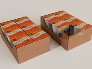Box of Instant Noodles 3D Models