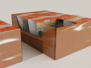 Box of Instant Noodles Modèle 3D
