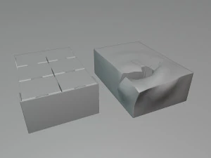 Box of Instant Noodles 3D Model