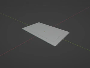 Маленький цифровой планшет 3D Модель